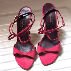 Escada Women's Fucia Heels 8.5